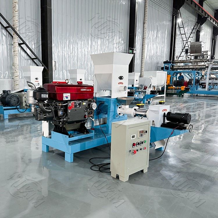 floating fish feed pellet machine