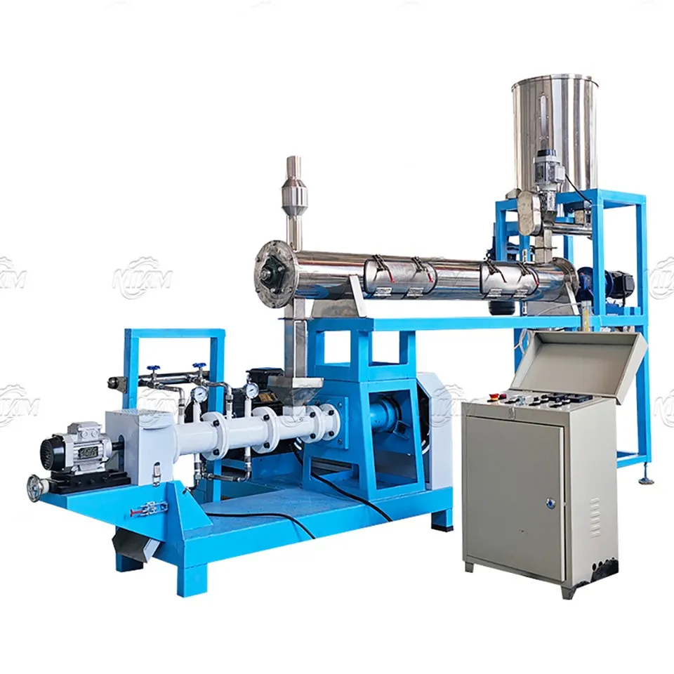 Single Screw Floating Fish Feed Machine - High Output Small Floating Fish Feed Extruder Machine Price Single Screw Floating Fish Feed Machine - High Output Small Floating Fish Feed Extruder Machine Price