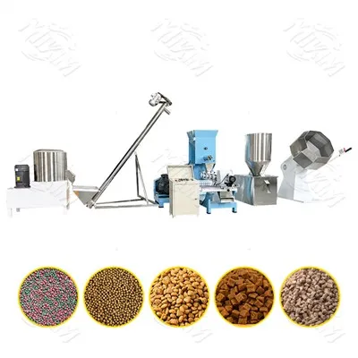 40-300kg/h Floating Fish Feed Production Line For Farm Use