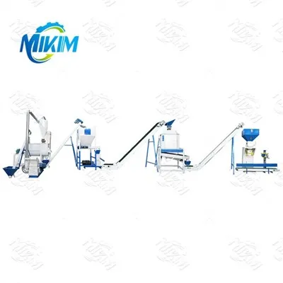 Feed Pelleting Production Line For Large Farms