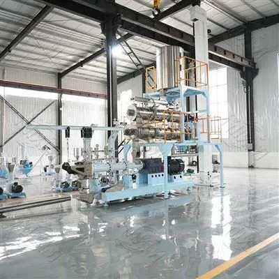 Floating feed pellet production line