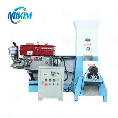 200 kg/h Diesel-Powered Fish Feed and Poultry Feed Extruder Machine